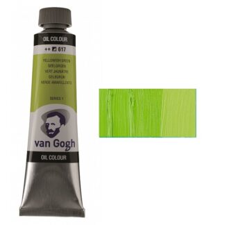 Фарба олійна VAN GOGH, (617) Жовтувато-зелений, 40 мл, Royal Talens (1/3)