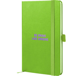 Блокнот "Axent" /8201-04-1-A/ Partner 125*195/96арк., кліт, салатова, Brave (1/18/36)