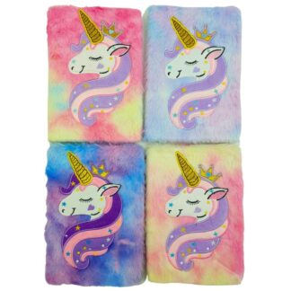 Блокнот пухнастий А5/80  "JO" /MRB2338-13/ "Unicorn Єдиноріг", 70гр, мікс (1/100)