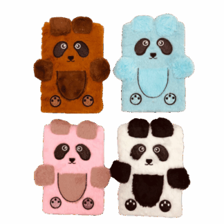 Блокнот пухнастий А5/80  "JO" /MRB2338-20/ "Animals" 70гр, мікс (1/100)