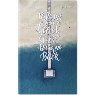 Блокнот БВ-1 А5/88,## № 0001-7 "Пляж " тв. обкл., Софт-тач,  повн. кол. бл-70г/м (22)