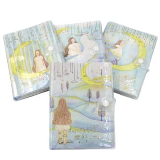 Блокнот 11,6*16,6/128арк  "JO" /LB36K34-3974/ "Moon" прозора обкл, мікс (1/36/144)