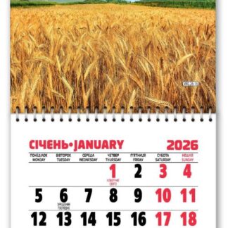 Календар на магніті 2026 "ЕУ" /MKL-16/ 110*200 мм (1/10)