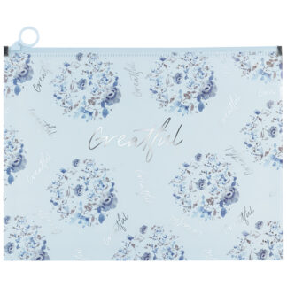 Папка з бігунком zip-lock, А4+ "Axent" /1497-45-A/ Flower Symphony-2 (1/12/240)