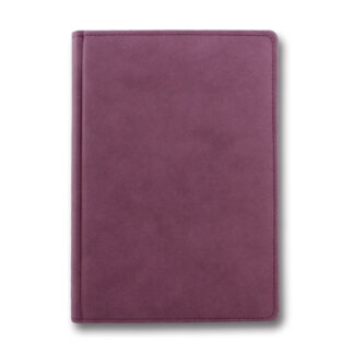 Щоденник 3В-70 н/дат "NUBA" Бордовий 168 арк. == крем. папір 142х203 (1/10)