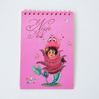 Блокнот A6/40 "4PROFI" /903986/ ## "Nixie" octopus, зверх. пруж., глян/лам, 70г.