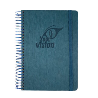 Блокнот В6/120 "SKILL" /СБВ-95КБ/  Eclisse бірюзовий спіраль бокова  (1/10)