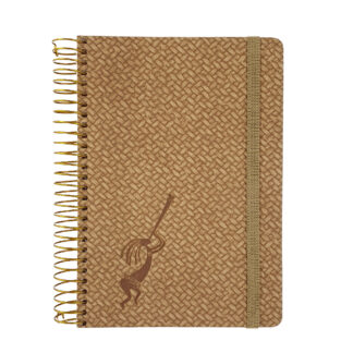 Блокнот В6/120 "SKILL" /СБВ-95КБ/ Panama коричневий спіраль бокова (1/10)