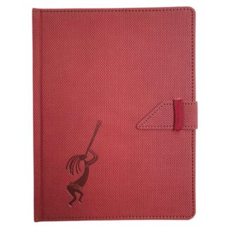 Блокнот В6/120 "SKILL" /ЗВ-95КБ/ на хлястику тв.обкл. Cаtenellа бордовий  (1/24)