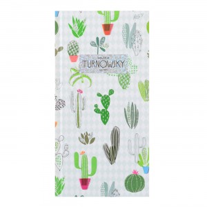 Блокнот 100*200/96 == "YES" /151461/ ІНТЕГР. "Turnowsky.Pattern сactus" фол.гологр.сріб+УФвиб.(1/20)