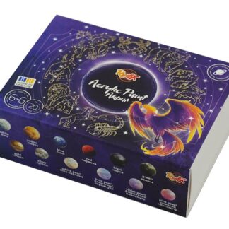 Набір акрилових фарб "RUDIX" /851203/ 12кол(6+6)*20 мл (1/12)