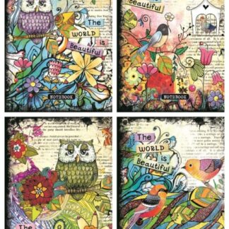 Блокнот В5/80 арк. "Mandarin" (70г/м2) == інт обкл диз. 15101-15104 (16)