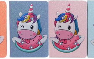 Блокнот дитячий А5/80арк. /5728-6/ "Єдиноріг з перлами" ##, у коробці (1/30)