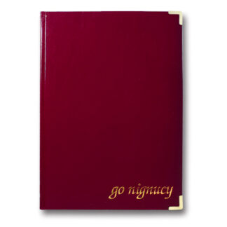 Папка вітальна А4 "До пiдпису" "Бріск" /ППВ-5/ "Infolk-Miradur" бордова  (1/20)