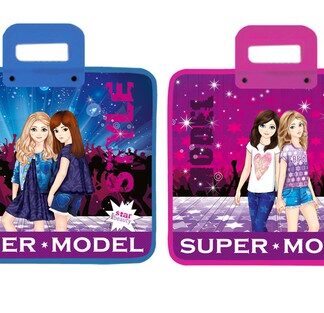 Сумка пл. "Kidis" /7468/ "Kidis"" SUPER MODEL (дівчата)" 30*34см 340мкм с пласт. руч. (1/2/240)