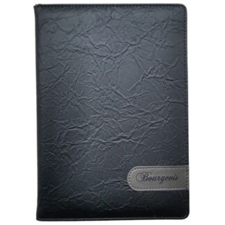 Щоденник НЕДАТ А5/160арк "Bourgeois" /9551/ ШКІР. ЗАМ, крем пап., 70гр/м # (1/20)