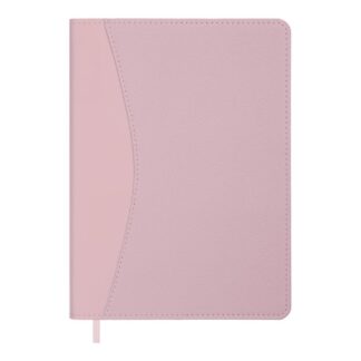 Щоденник "BuroMAX" /BM.21115-10/ ДАТ 2026 AURORA, A5, рожевий, штучна шкіра/поролон (1/20)