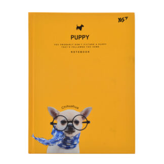 Блокнот 140*185/64 == "YES" /151481/ ІНТЕГР. "Puppy" УФ виб. + софт-тач (3/30)