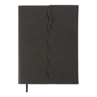 Щоденник "BuroMAX" /BM.21146-09/ ДАТ 2026 CHARME, A5, сірий, штуч.шкіра (1/20)