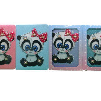 Блокнот дитячий А5/80арк. /5728-5/ "Панда з перлами"  ##, у короб.(1/30)