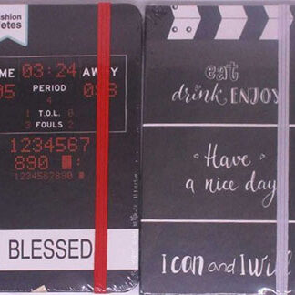 Блокнот 9*14см/80арк /696-090/ "Надписи" (1/24)