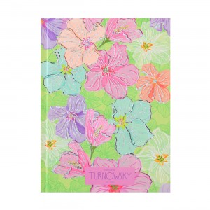 Блокнот А5/96 == "YES" /151459/ "Turnowsky. Art violet" ІНТЕГР., фольга гологр.срібло+УФвиб. (1/10)