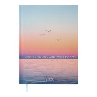 Щоденник "BuroMAX" /BM.2179-14/ ДАТ 2026 MIRACLE, A5,  блакитний (1/120)