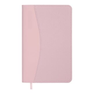 Щоденник "BuroMAX" /BM.2579-10/ ДАТ 2026 AURORA, A6, рожевий, штучна шкіра/поролон (1/20)