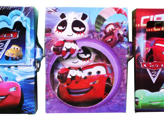 Блокнот з замочком у коробці /64K-QC505/ "Машина" == 13*16см. 50арк. 3кол.  (1/60)