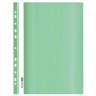 Швидкозшивач пл. евро перф."Еconomix" /Е31510-84/ А4 м'ятна, глянець,120/160 мкм (10)