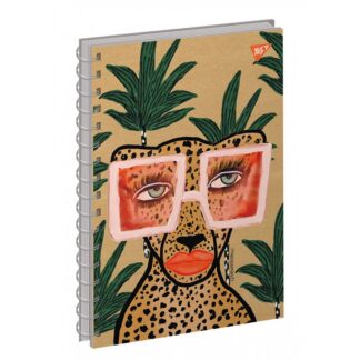 Блокнот B5/120 # спіраль "YES" /681566/ "BBH" Крафт, білила (3/30)