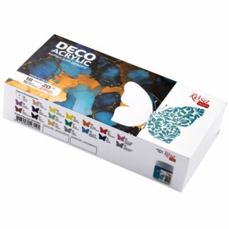 Набір акрилових фарб "ROSA Talent" /90747265/176/ 18кол.*20мл матові і металіки (1/8)