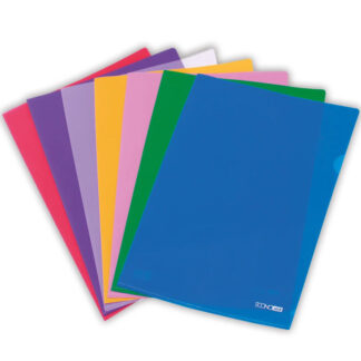 Папка-куток А5 "ECONOMIX" /Е31156/ "глянець",  МІКС (10/600)