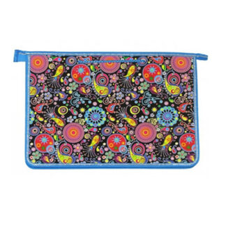 Портфель А4 /460315/ "Рослинний хаос" на блискавці "ПОЛІМЕР" (10)