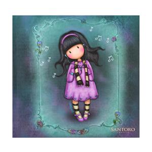 Блокнот 200*200/60 # "YES" /151556/ 7БЦ "Santoro Little song" софт-тач + мат/лам (3)