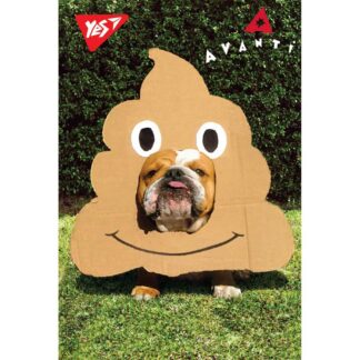 Блокнот А7/48 # склейка "YES" /151668/ "Avanti. Funny Friends" мат.лам (40/320)