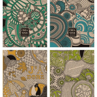 Блокнот 125*200 80арк. "Mandarin" КРАФТ тв.обкл. == диз.1845-1848  (1/24)