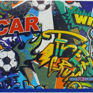 Папка об'ємна на блискавці В5 "Cool for school"  /32000-01/ "Car" (1/20)