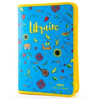 Папка на блискавці A4 "MAXI" /MX32016/ "Vyshyvanka" (1/30)