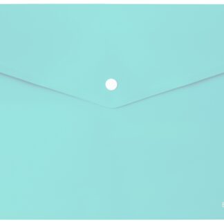 Папка-конверт на кнопці А4 "ECONOMIX" /E31301-84/ 180мкм, непрозора, глянець, м'ятна (12/120)