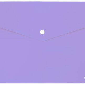 Папка-конверт на кнопці А4 "ECONOMIX" /E31301-88/ 180мкм, непрозора, глянець, лавандова (12/120)