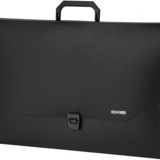 Портфель-коробка  1 відд., А3 "Economix" /E31616/ чорний (1/8)