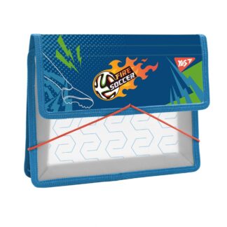 Папка для зошитів пл. на гумці В5 "Yes" /492212/ "Football" (1/24/96)