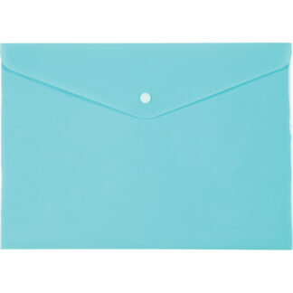 Папка-конверт на кнопці А4 "Axent" /1412-09-A/ Pastelini, неом'ята (12/360)