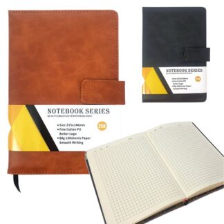 Блокнот А5/120арк /140068/205-25/ 25-27-25K, # шкірзам, на магніті (1/120)