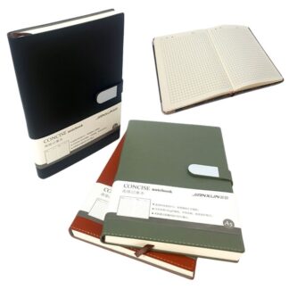 Блокнот А5/112арк /140069/ 39-25, # шкірзам, на магніті (1/60/120)