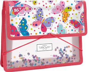 Папка для зошитів пл. на гумці В5 "Yes" /491562/ "Turnowsky Butterflies" (1/24/96)