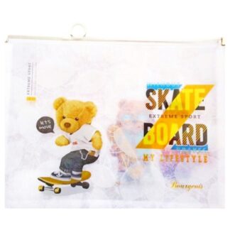 Папка з бігунком А4+ "Bourgeois" /P0151/ 180мкн (1/10/200)