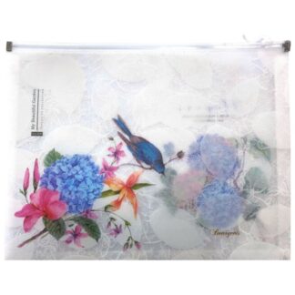 Папка з бігунком А4+ "Bourgeois" /P0089/ 32,5x24,5x3см, 180мкм (1/10/200)