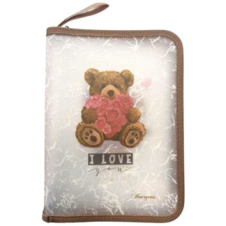 Папка на блискавці В5+ "Bourgeois" /P0093/ 20x27,5x2см, 400мкм (1/10/100)